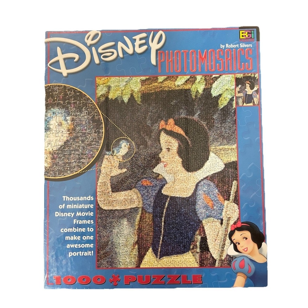 Disney Photomosaic Snow White and the Seven Dwarfs Jigsaw Puzzle Buffalo Games